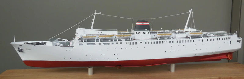 Heller 80625 1/200 Avenir Passenger & Car Ferry Model Ship Kit