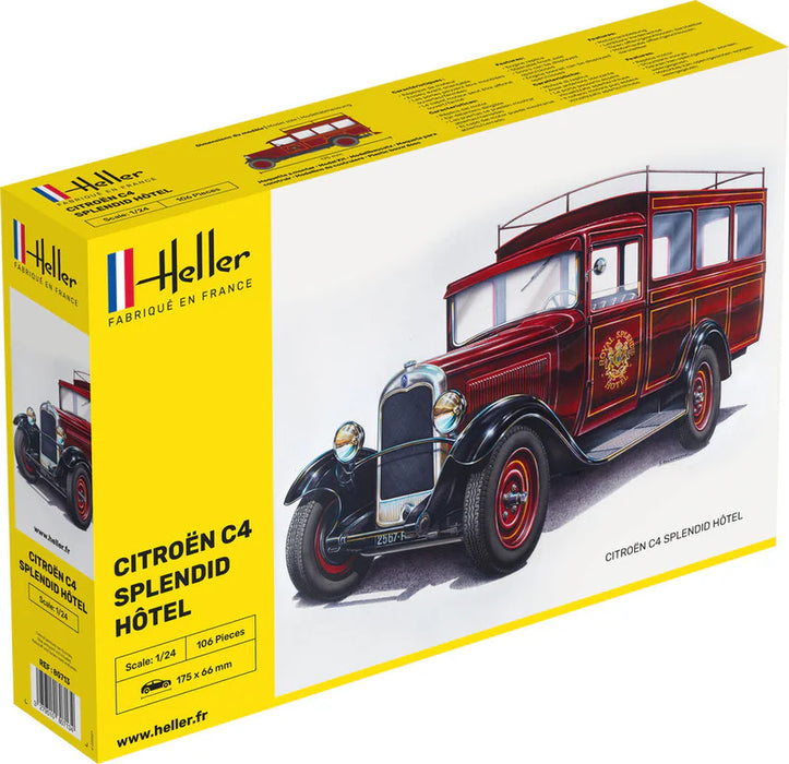 Heller 80713 1/24 Citroen C4 Royal Splendid Hotel Mini Passenger Bus Model Kit