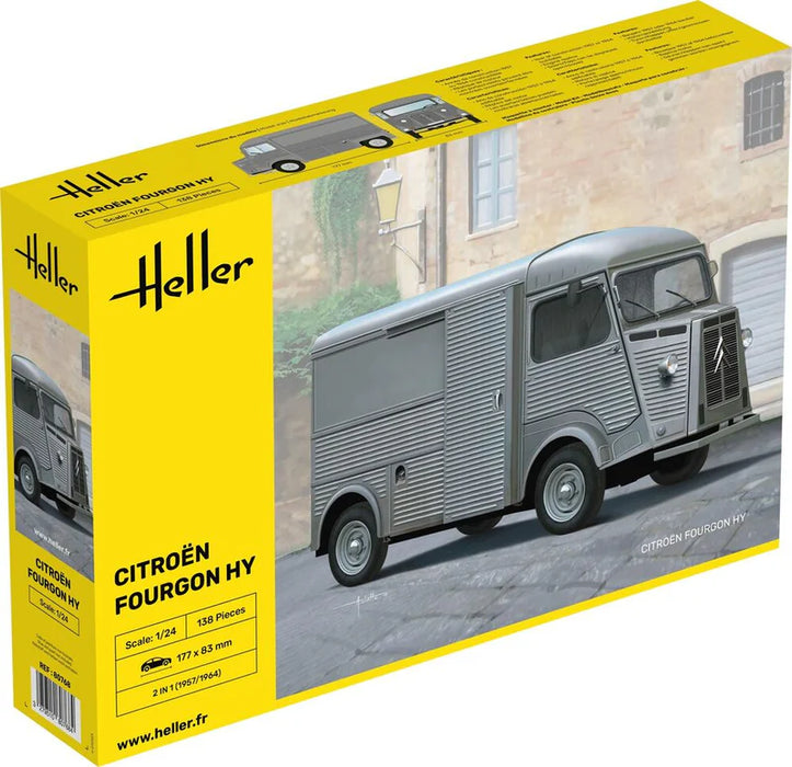 Heller 80768 1/24 Citroen Fourgon Type H Panel Van Model Kit