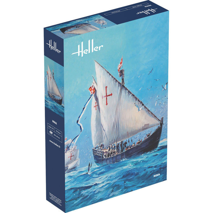 Heller 80815 1/75 Nina Sailing Ship Model Kit