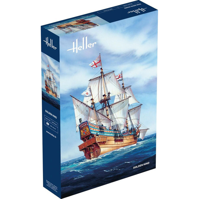 Heller 80829 1/200 Golden Hind Sailing Ship Model Kit