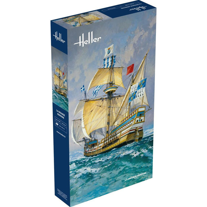 Heller 80841 1/150 La Grande Hermine Sailing Ship Model Kit