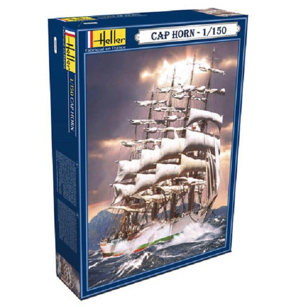 Heller 80890 1/150 Cap Horn 4-Masted Sailing Ship Model Kit