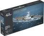 Heller 81072 1/400 Charles De Gaulle French Aircraft Carrier 2001 Model Ship Kit