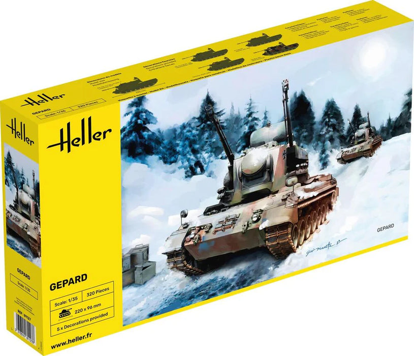 Heller 81127 1/35 Gepard Model Tank Kit