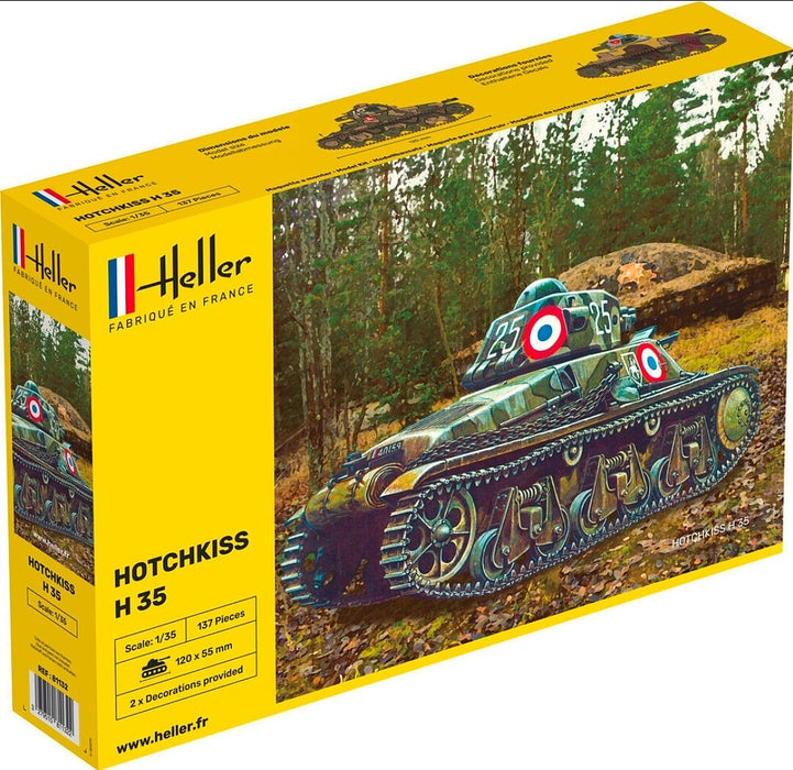 Heller 81132 1/35 Hotchkiss H35 Model Tank Kit