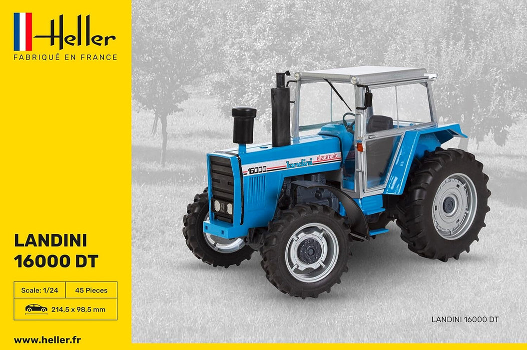Heller 81403 1/24 Landini 16000 DT Farm Tractor Model Kit