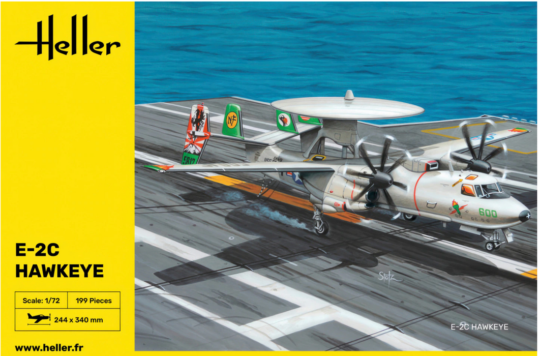 Heller 82300 1/72 E2C Hawkeye Model Aircraft Kit