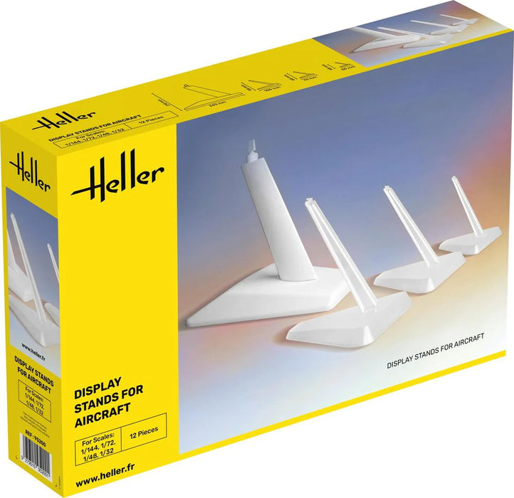 Heller 95200 Display Stands for Aircraft (For Scales 1/144, 1/72, 1/48, 1/32)
