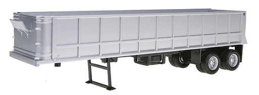 Herpa 5281 HO Scale 36' Gravel Dump Trailer - Silver