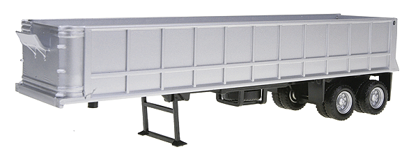 Herpa 5281 HO Scale 36' Gravel Dump Trailer - Silver