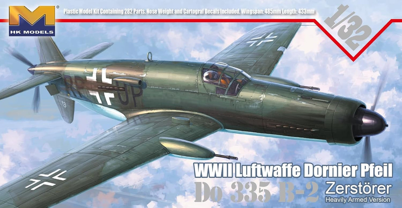 HK Models 01E007 1/32 Do 335 B-2 Pfeil Zerstörer Model Aircraft Kit