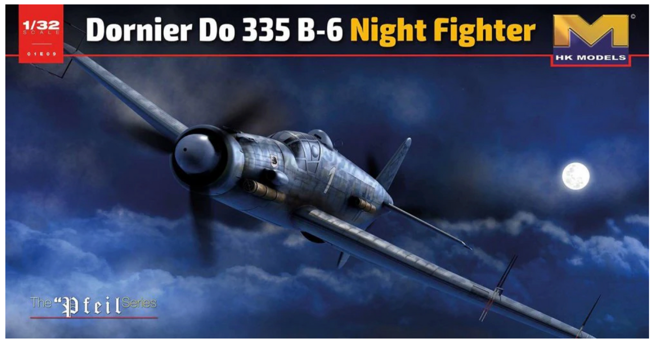 HK Models 01E021 1/32 Dornier Do 335 B-6 Night Fighter Model Aircraft Kit