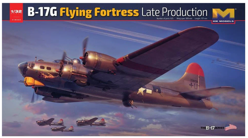 HK Models 01E030 1/32 B-17G Flying Fortress Late Production Model Aircraft Kit