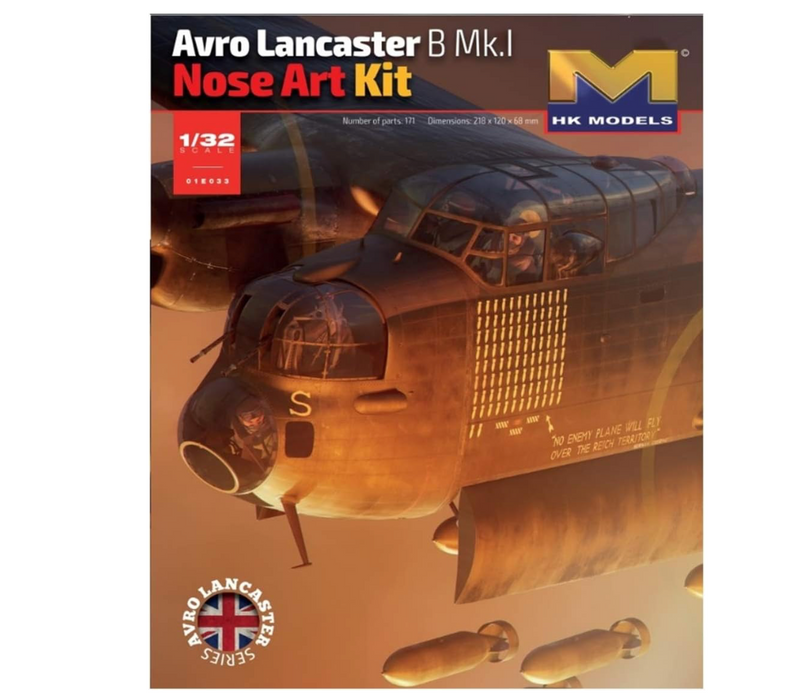 HK Models 01E033 1/32 Avro Lancaster B Mk.I Nose Art Kit Model Aircraft Kit