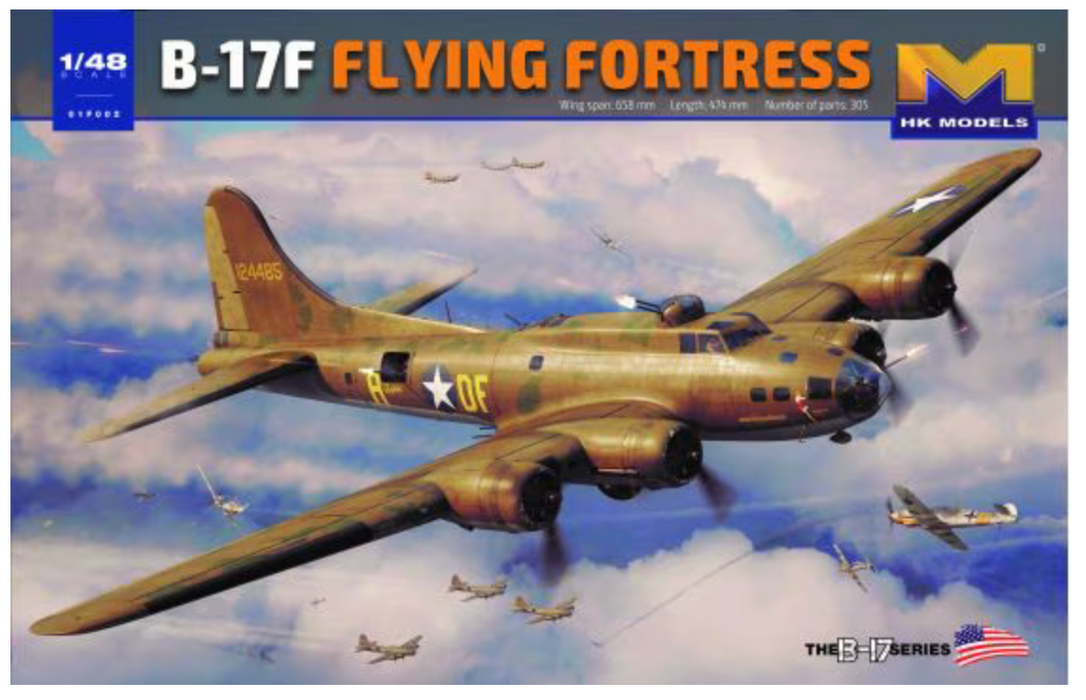 HK Models 01F002 1/48 B-17F Flying Fortress Model Aircraft Kit