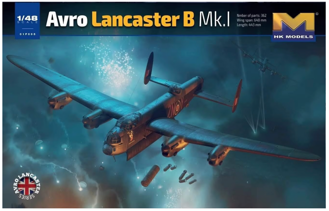 HK Models 01F005 1/48 Avro Lancaster B Mk.I/III Model Aircraft Kit