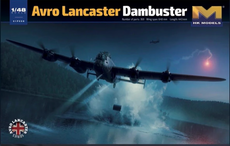 HK Models 01F006 1/48 Avro Lancaster Dambuster Model Aircraft Kit