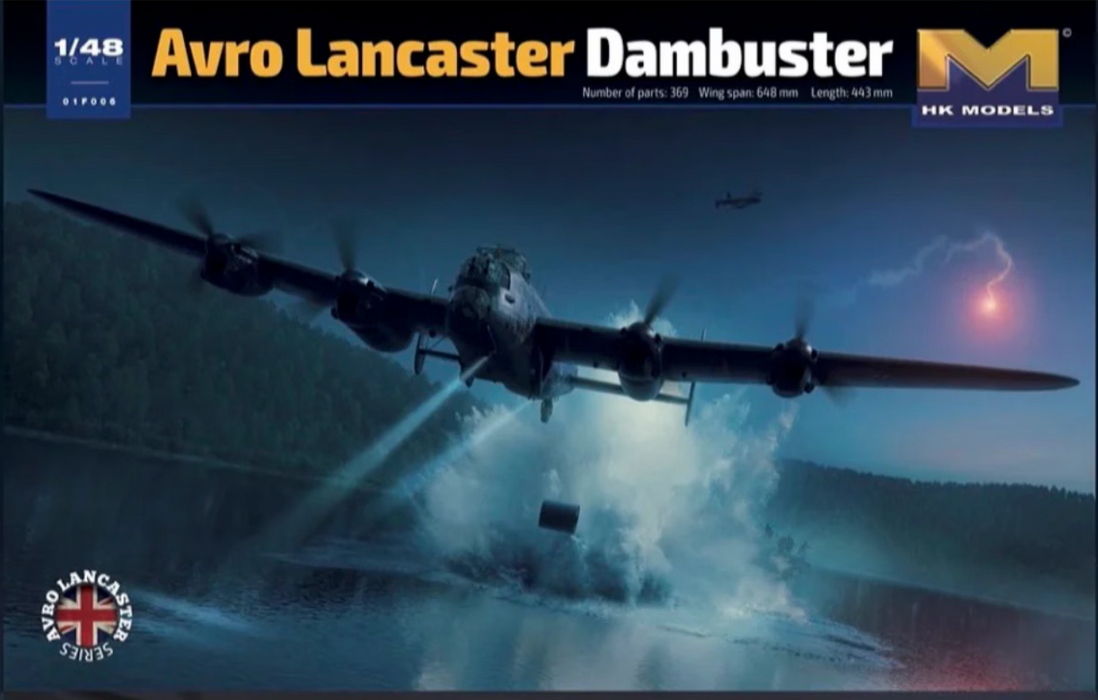 HK Models 01F006 1/48 Avro Lancaster Dambuster Model Aircraft Kit