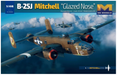 HK Models 01F008 1/48 B-25J Mitchell "Glazed Nose" Model Aircraft Kit