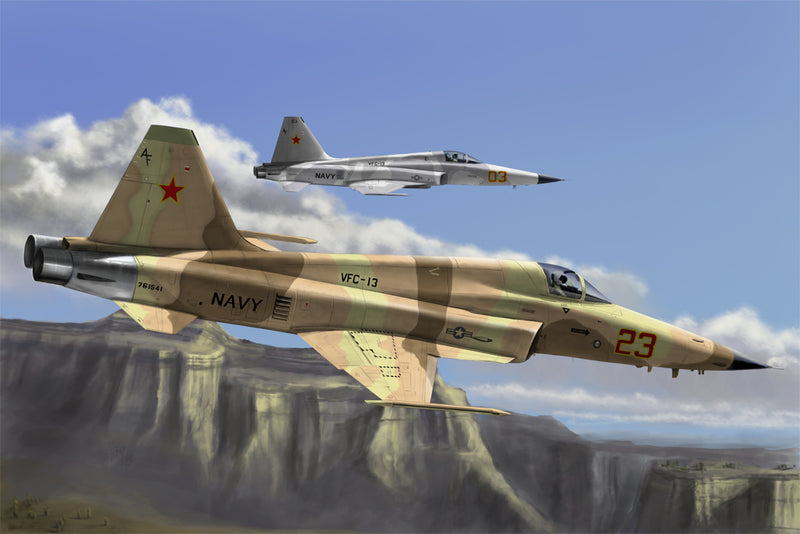 Hobby Boss 80207 1/72 F-5E Tiger II Fighter Model Plane Kit
