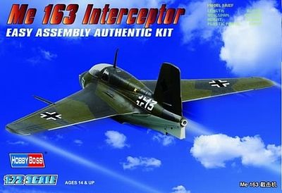 Hobby Boss 80238 1/72 German Me 163 Intercepter Model Plane Kit
