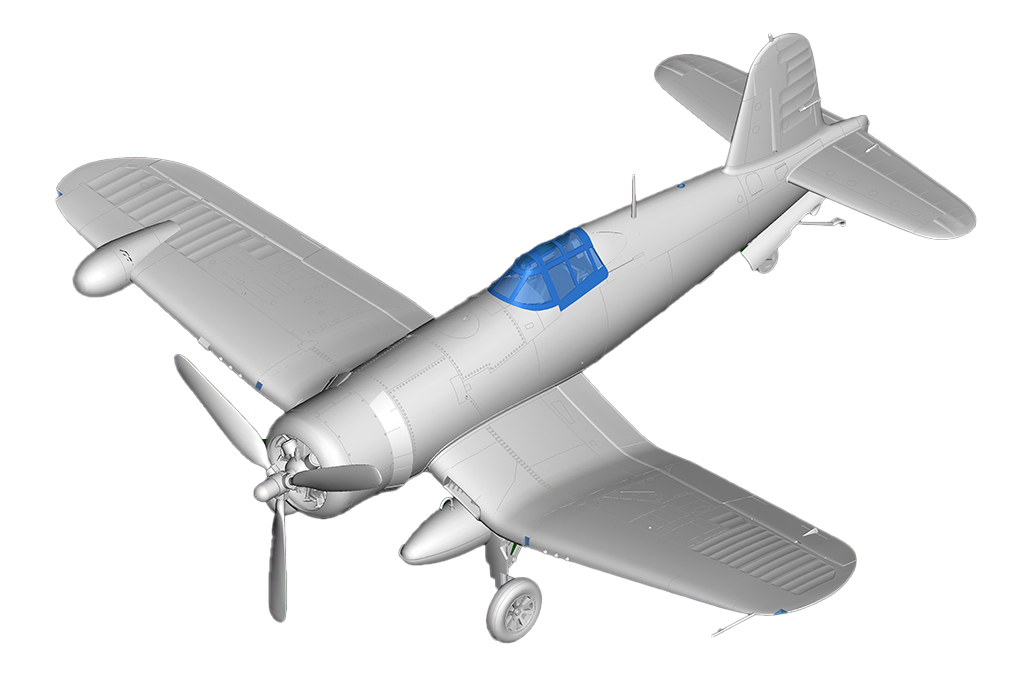 Hobby Boss 81788 1/48 Vought F4U-1A/2 Corsair (2 in 1) Model Plane Kit
