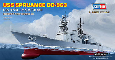 Hobby Boss 82504 1/250 USS Spruance DD-963 Model Ship Kit