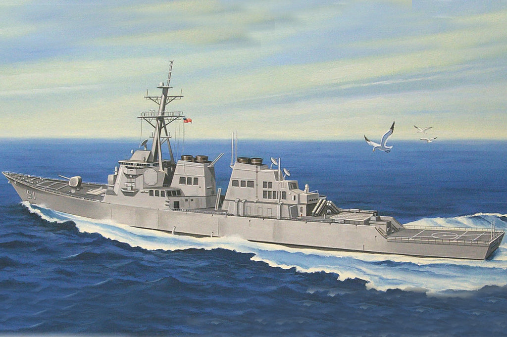 Hobby Boss 83409 1/700 USS Arleigh Burke DDG-51 Destroyer Model Ship Kit