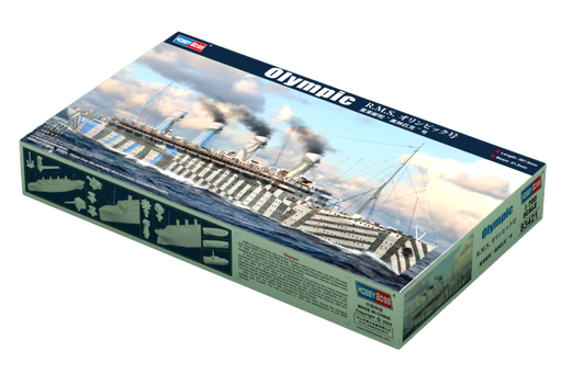 Hobby Boss 83421 1/700 RMS Olympic Ocean Liner Model Kit — White