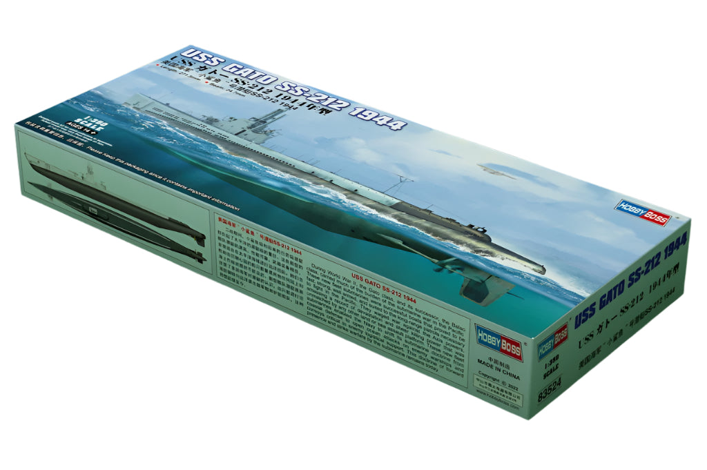 Hobby Boss 83524 1/350 USS Gato SS-212 1944 Model Submarine Kit