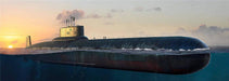 Hobby Boss 83532 1/350 Russian Navy Typhoon Class SSBN Model Submarine Kit