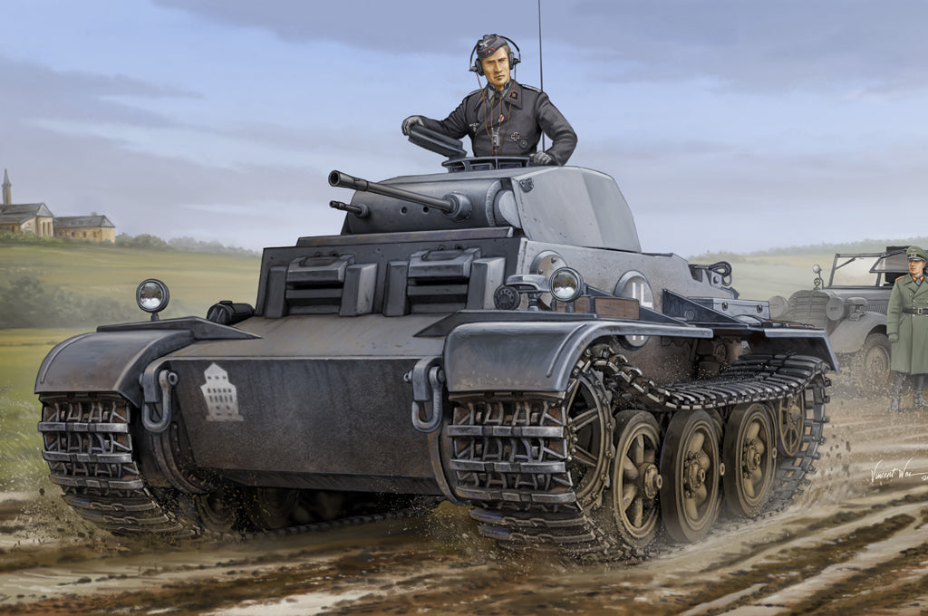 Hobby Boss 83803 1/35 German Pzkpfw.II Ausf.J (VK16.01) Tank Model Kit