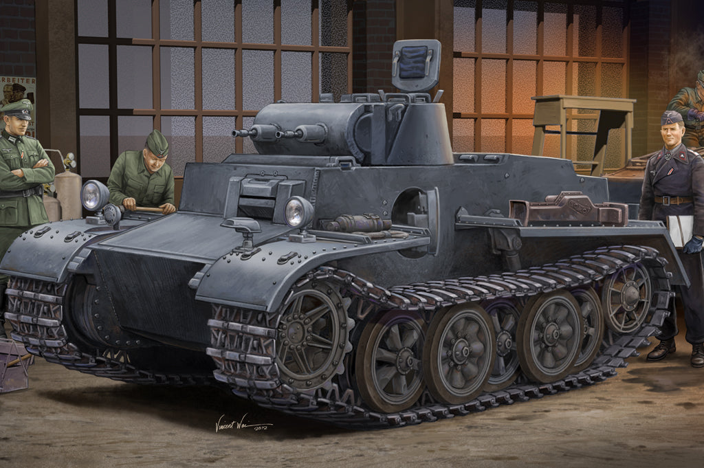 Hobby Boss 83804 1/35 German Pz.Kpfw. I Ausf.F (VK18.01) - Early Tank Model Kit