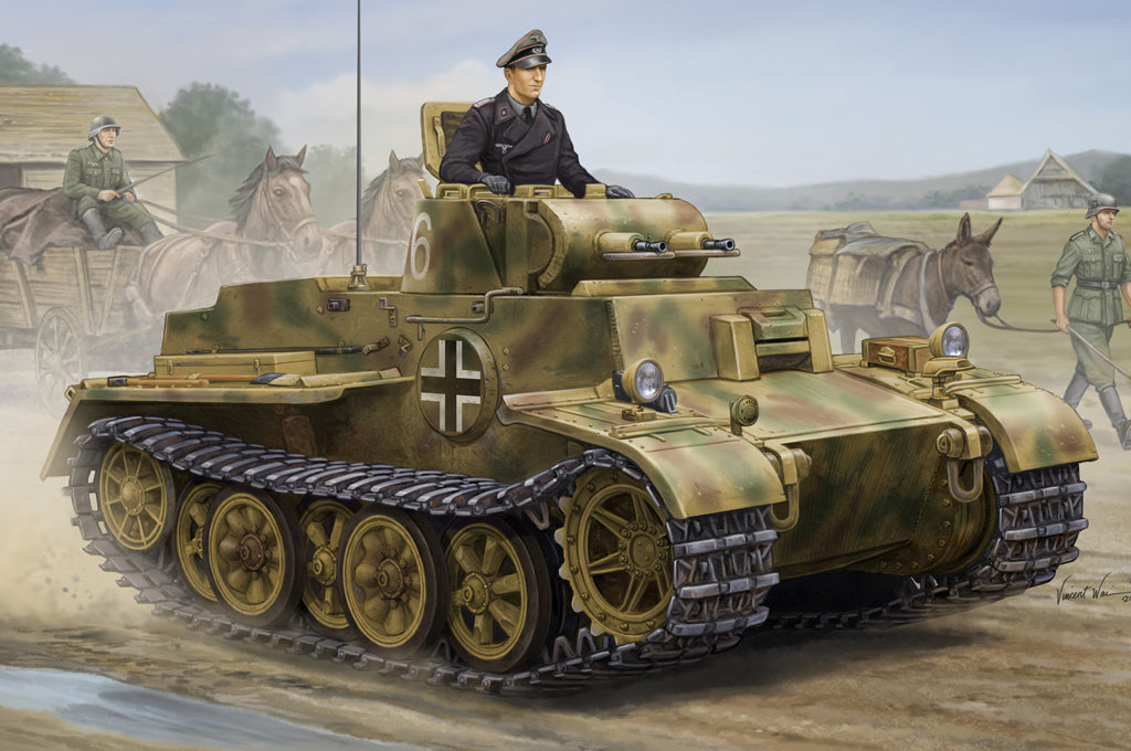Hobby Boss 83805 1/35 German Pz.Kpfw. I Ausf.F - Late Tank Model Kit