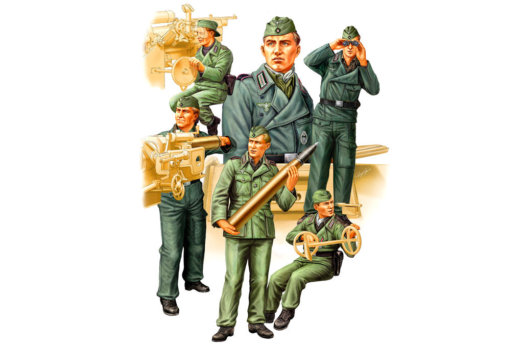 Hobby Boss 84407 1/35 German SPG Crew Vol.2 Figure Set Model