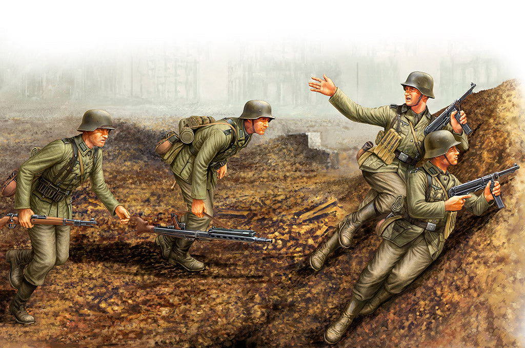 Hobby Boss 84415 1/35 German The 6 Army "Mamaev Hill" Figure Set Model Kit