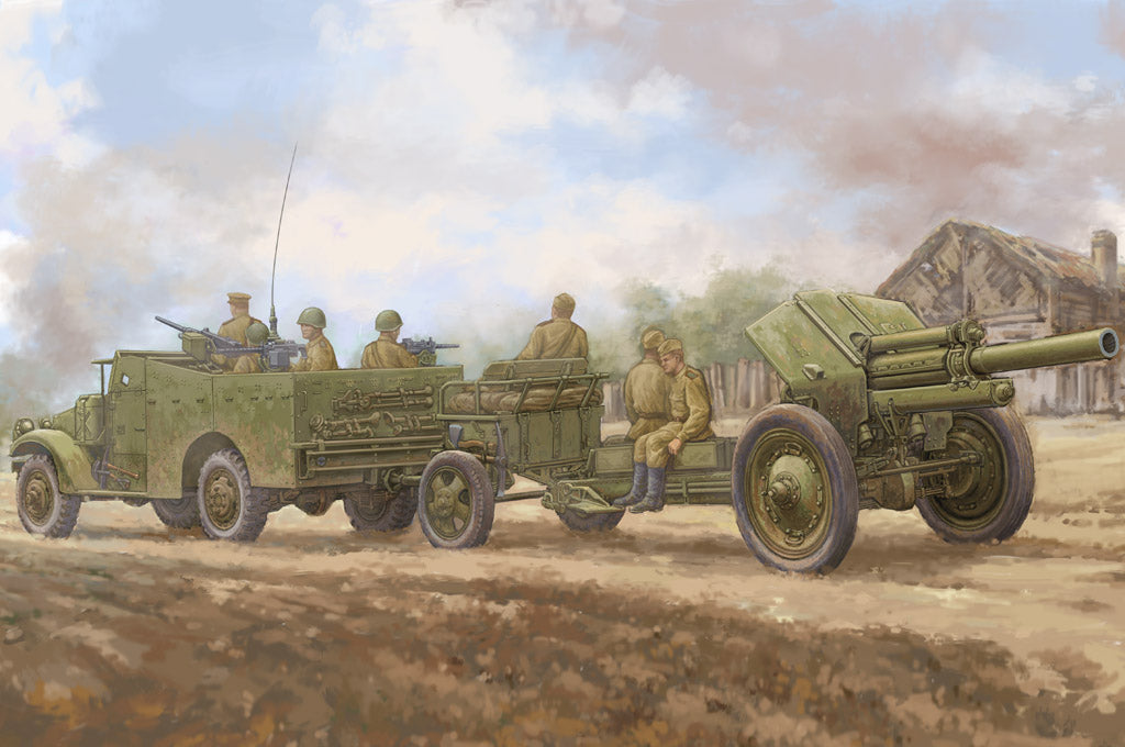 hobby-boss-84537-1-35-m3a1-late-version-tow-122mm-howitzer-m-30-model-kit