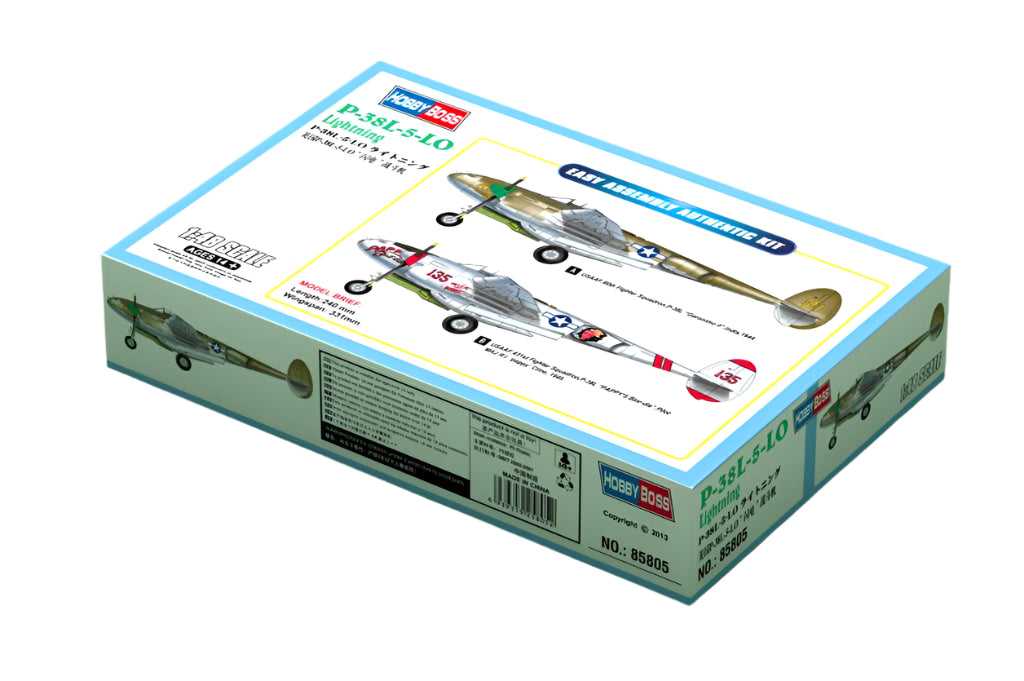 Hobby Boss 85805 1/48 P-38L-5-LO Lightning Model Plane Kit