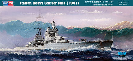 Hobby Boss 86502 1/350 Italian Heavy Cruiser Pola Model Ship Kit
