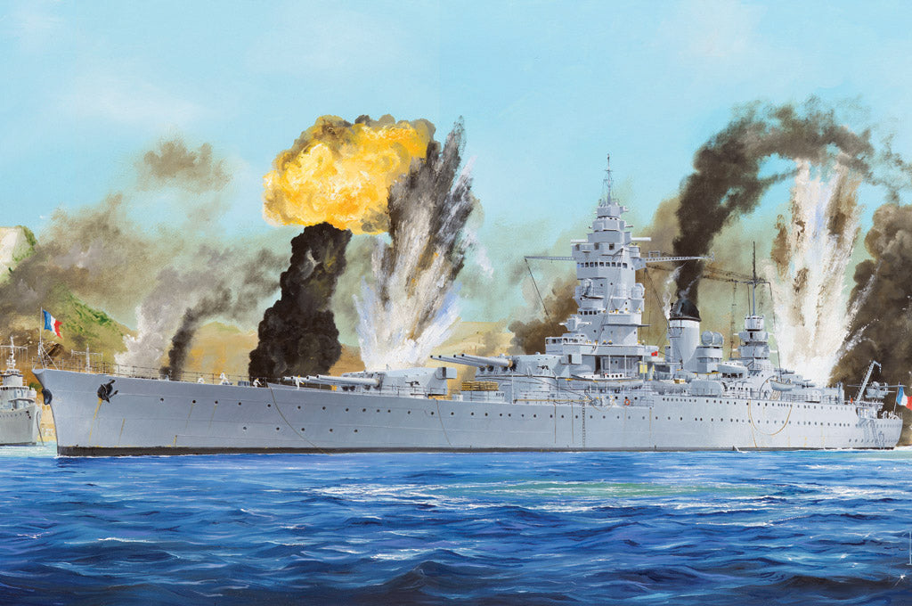 Hobby Boss 86506 1/350 French Navy Battleship Dunkerque Model Ship Kit