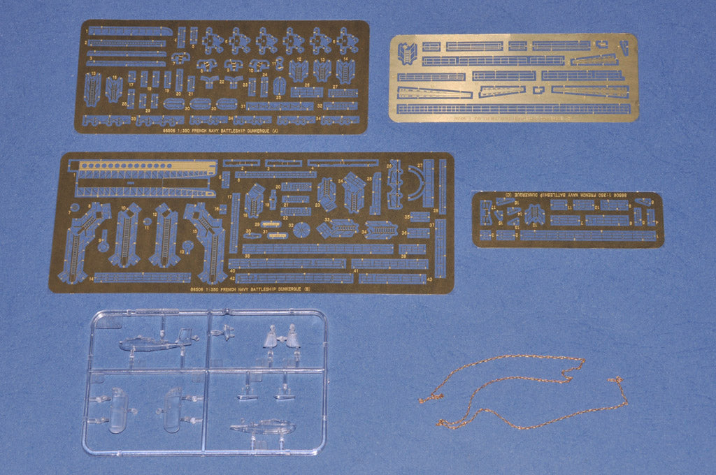 Hobby Boss 86506 1/350 French Navy Battleship Dunkerque Model Ship Kit