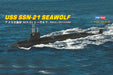 Hobby Boss 87003 1/700 USS SSN-21 Seawolf Submarine Mode Kit