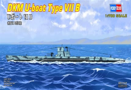 Hobby Boss 87008 1/700 DKM U-boat Type VIIB Submarine Model Kit