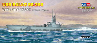 Hobby Boss 87011 1/700 USS Balao SS-285 Submarine Model Kit