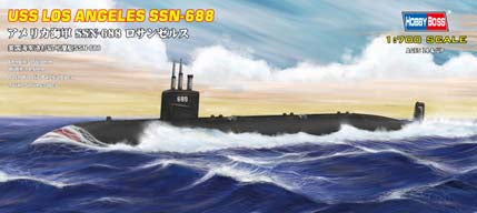 Hobby Boss 87014 1/700 Los Angeles Submarine SSN-688  Model Ship Kit