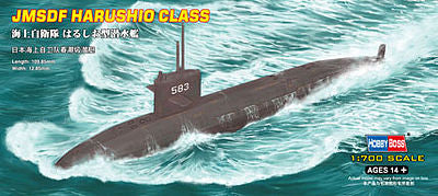 Hobby Boss 87018 1/700 JMSDF Harushio Class Class Submarine Model Kit