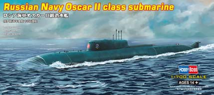 Hobby Boss 87021 1/700 Russian Navy Oscar II Class Submarine Model Kit
