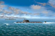 Hobby Boss 87022 1/700 HMS Astute British Submarine Model Kit