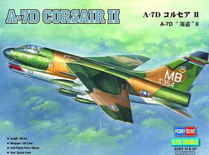 Hobby Boss 87203 1/72 A-7D Corsair II Model Plane Kit